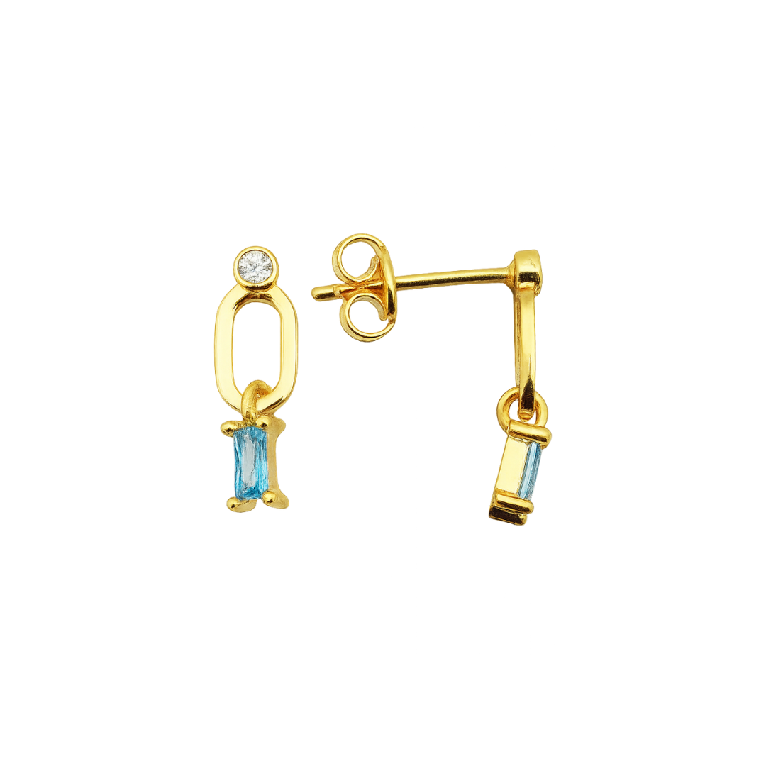 Anser øredobber turkis