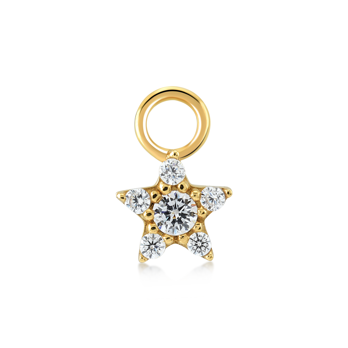 Polaris charm til ørering