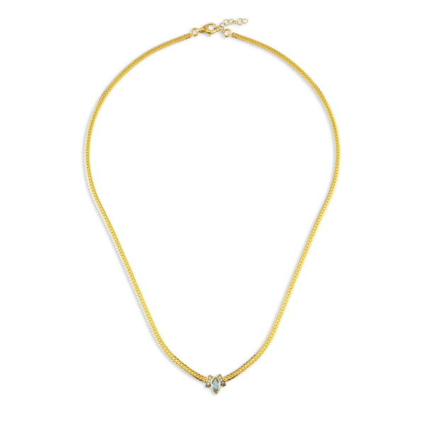 Pavo himmelblå topas