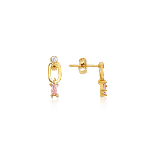 Anser øredobber rosa