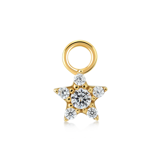 Polaris charm til ørering