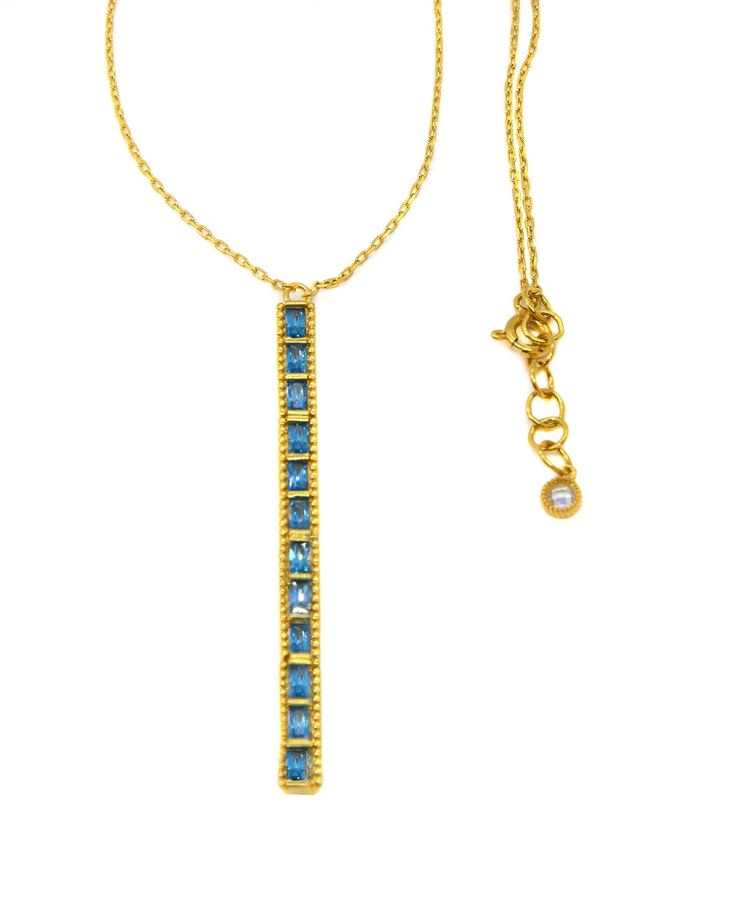 Capella halskjede himmelblå