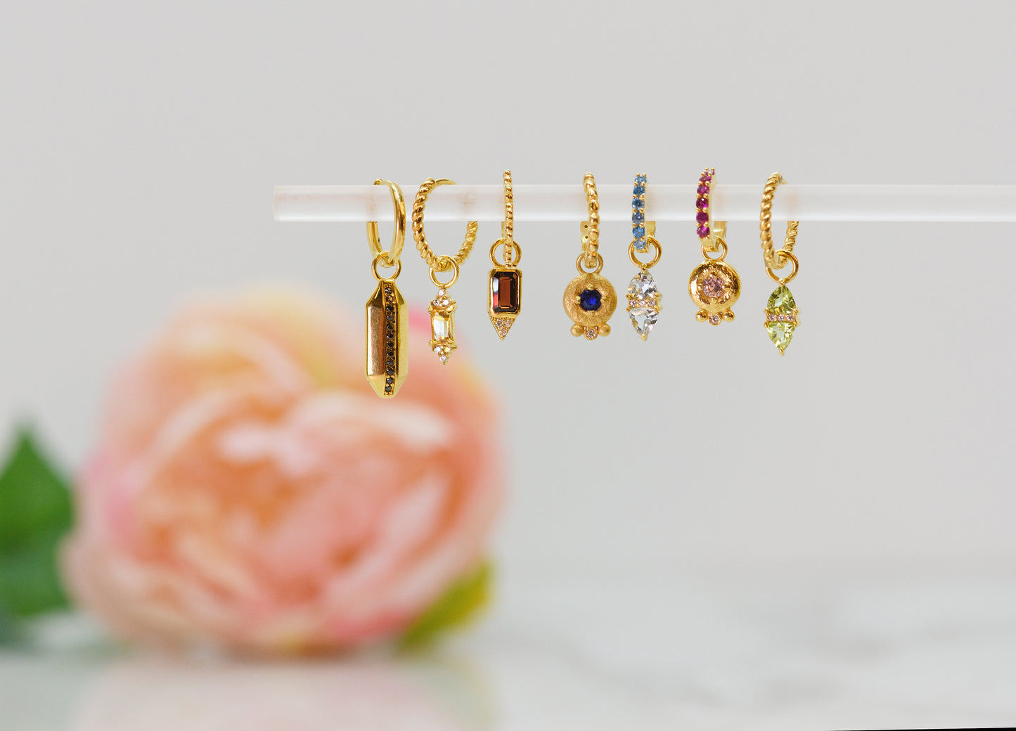 Aludra charm til ørering blank