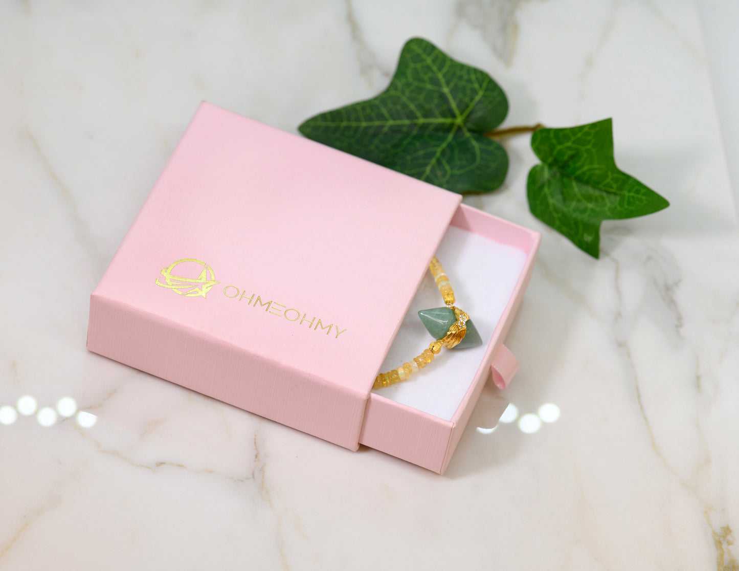 Agena halskjede blå