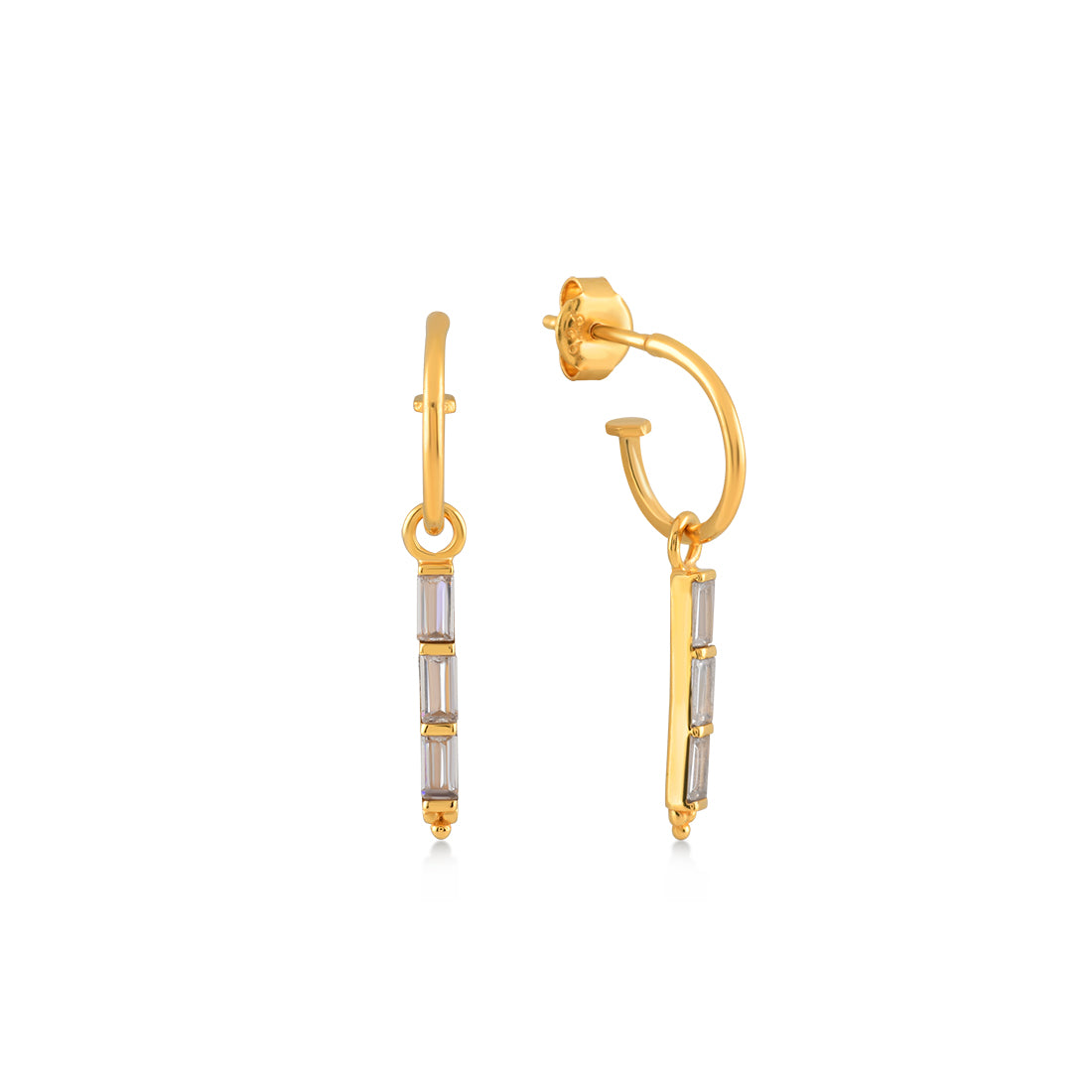 Naos øreringer blank